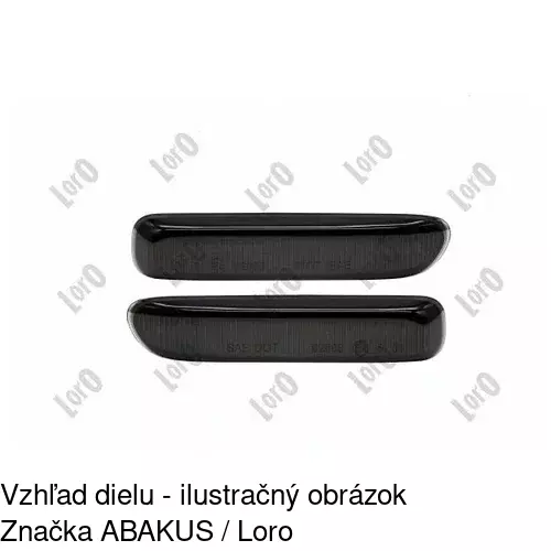 Predná smerovka POLCAR 2008201E