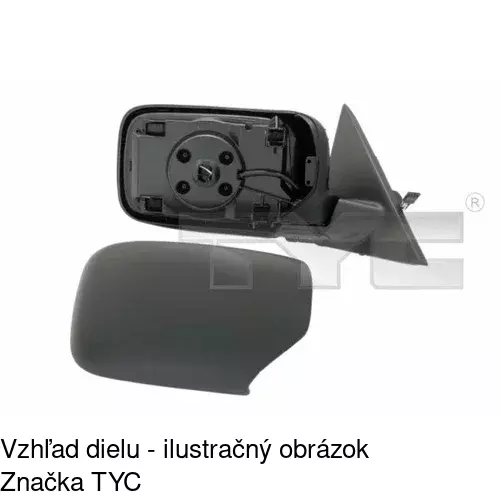 Vonkajšie zrkadlo 2015525M /POLCAR/ - obr. 4