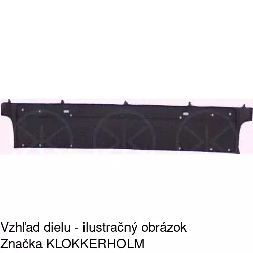 Držiak evidenčnej tabuľky 20160717 /POLCAR/
