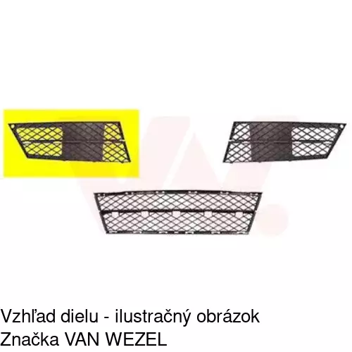 Kryt v nárazníku 20172712 /POLCAR/ - obr. 1