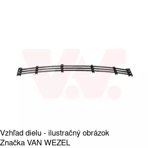 Kryt v nárazníku POLCAR 202227