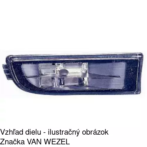 Hmlové svetlo - predné 2022300E /POLCAR/ - obr. 3