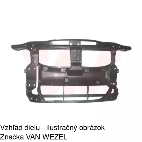 Predné čelo 204004-Q /POLCAR/ - obr. 1