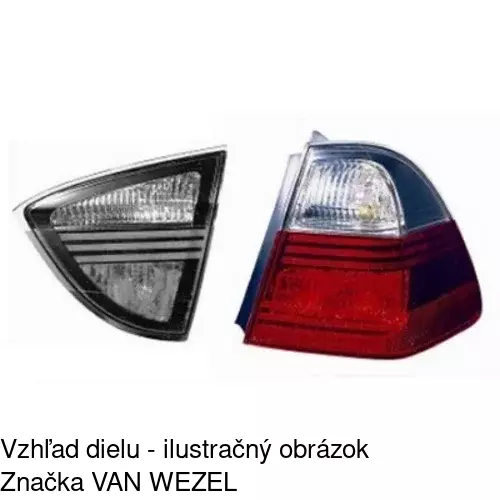 Zadné svetlo 2040887E /POLCAR/ - obr. 4