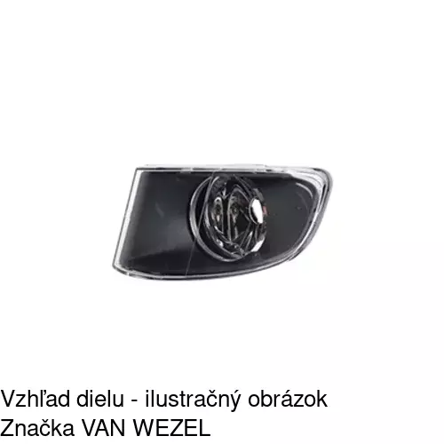 Hmlové svetlo - predné 204129-H /POLCAR/ - obr. 3