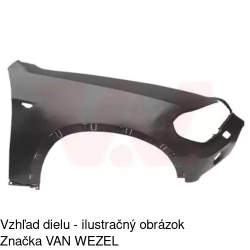 Predný blatník 205102-1 /POLCAR/ - obr. 1