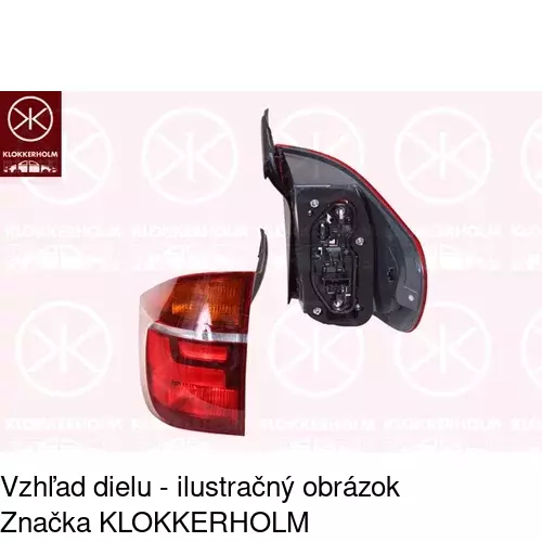 Zadné svetlo 205388-U /POLCAR/ - obr. 1