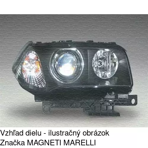 Hlavný reflektor 2055103U /POLCAR/ - obr. 1
