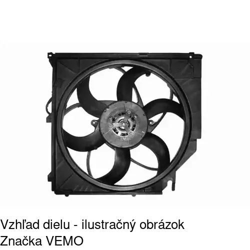 Ventilátory chladičov 205523W1X /POLCAR/ - obr. 2