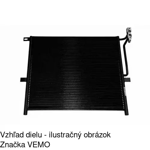 Chladiče klimatizácie 2055K8C1 /POLCAR/