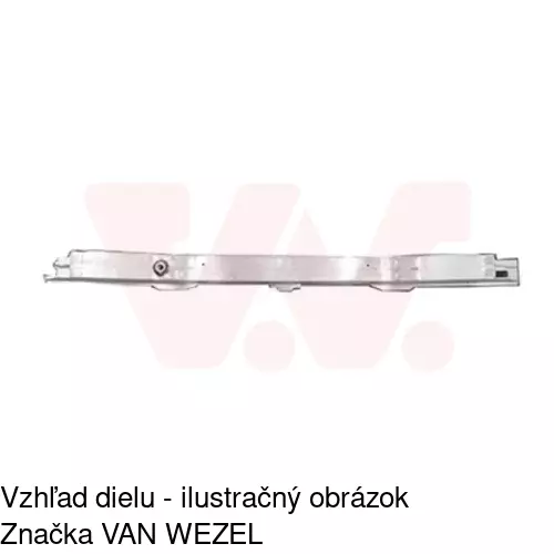 Výstuha nárazníka 20C107-3 /POLCAR/ - obr. 1
