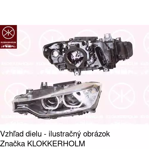 Hlavný reflektor 20D1091Z /POLCAR/ - obr. 3