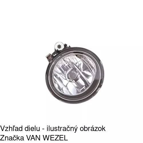 Hmlové svetlo - predné 20X1302E /POLCAR/ - obr. 2