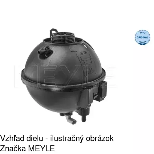 Nádržky vyrovnávacie 20X1ZB-1 /POLCAR/ - obr. 1