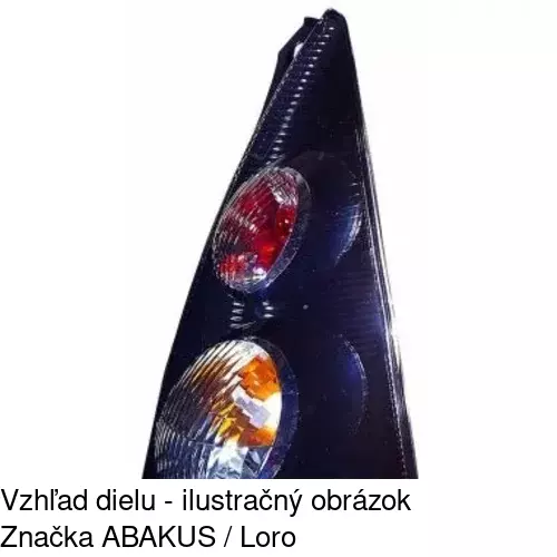 Zadné svetlo 2301880E /POLCAR/ - obr. 5