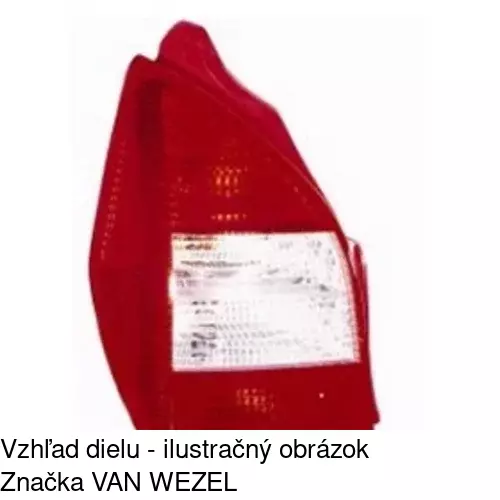 Zadné svetlo 2308871E /POLCAR/ - obr. 3