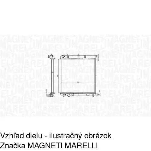 Chladiče vody 231508A2 /POLCAR/ - obr. 1