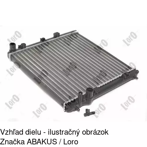 Chladiče vody 231508A4 /POLCAR/ - obr. 3