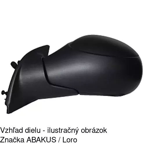 Vonkajšie zrkadlo 2315511M /POLCAR/ - obr. 1