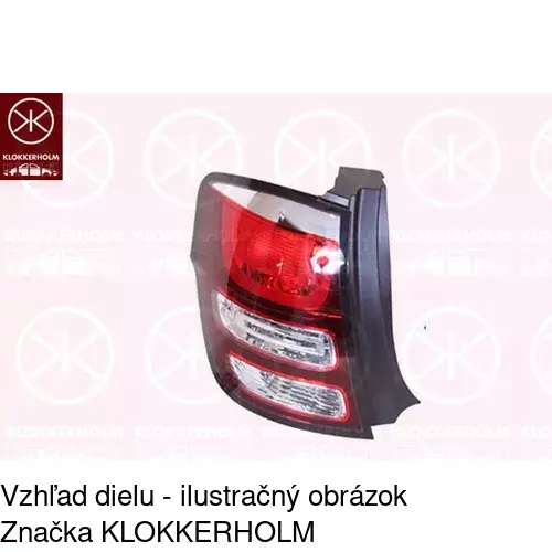 Zadné svetlo 2318872E /POLCAR/ - obr. 1