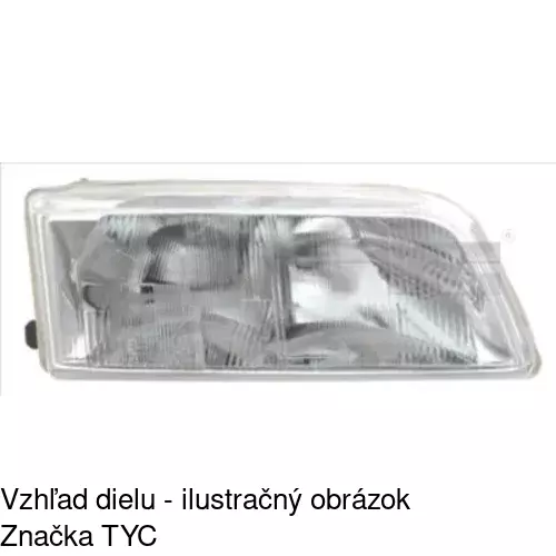 Hlavný reflektor 2324093E /POLCAR/ - obr. 3