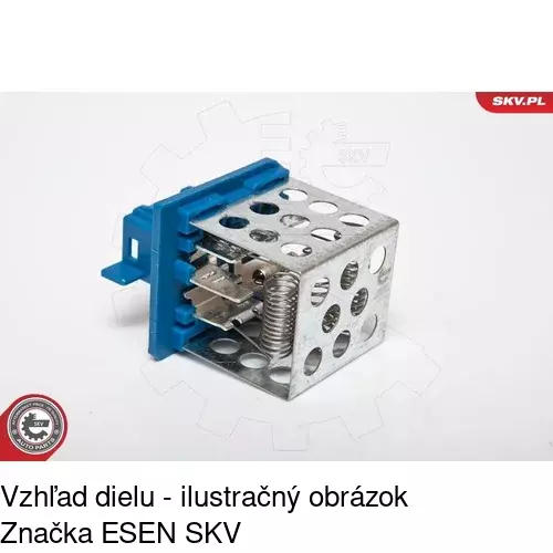 Ovládače klimatizácie 2327KST-1 /POLCAR/ - obr. 3