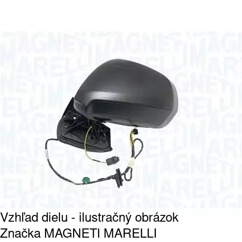 Vonkajšie zrkadlo 2331514M /POLCAR/ - obr. 1