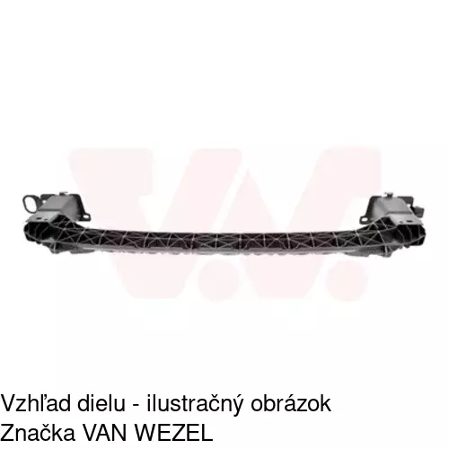 Výstuha nárazníka 23380713J /POLCAR/ - obr. 1