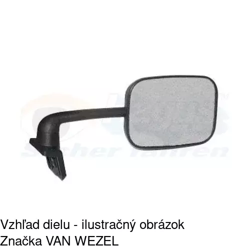 Vonkajšie zrkadlo 239051-E /POLCAR/ - obr. 1