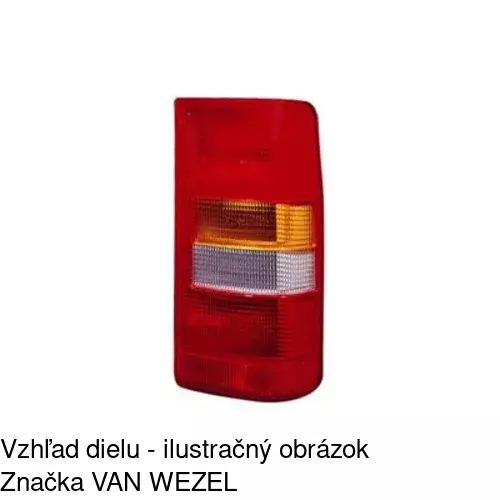 Zadné svetlo 2395880E /POLCAR/ - obr. 5