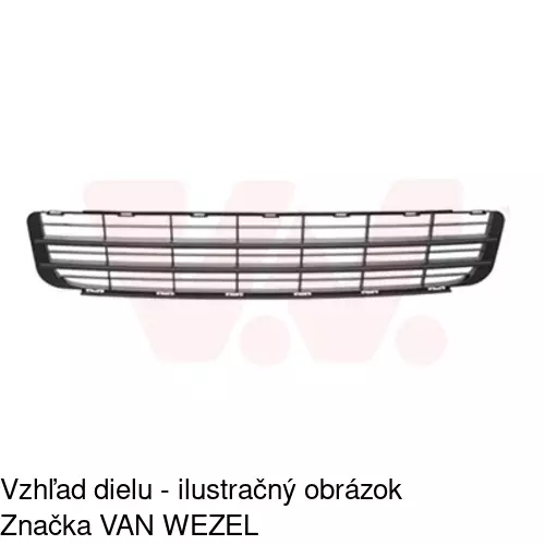 Kryt v nárazníku POLCAR 239727-X