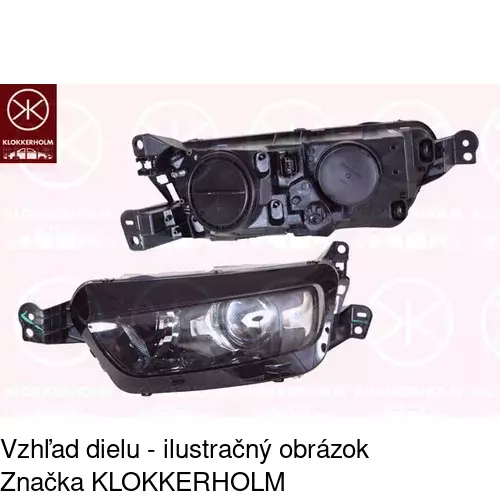 Hlavný reflektor POLCAR 23M1103U