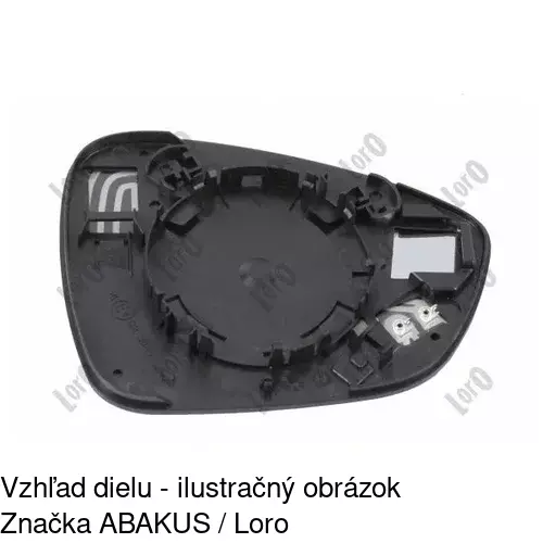 Vonkajšie zrkadlo 23M1526M /POLCAR/ - obr. 2