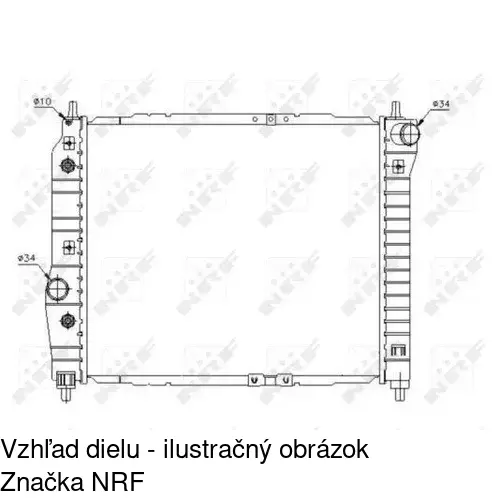 Chladiče vody 2500081K /POLCAR/ - obr. 1