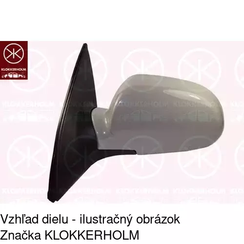 Vonkajšie zrkadlo 2507523E /POLCAR/ - obr. 1