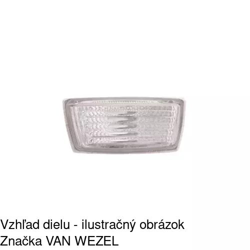 Bočná smerovka 2508205E /POLCAR/ - obr. 2
