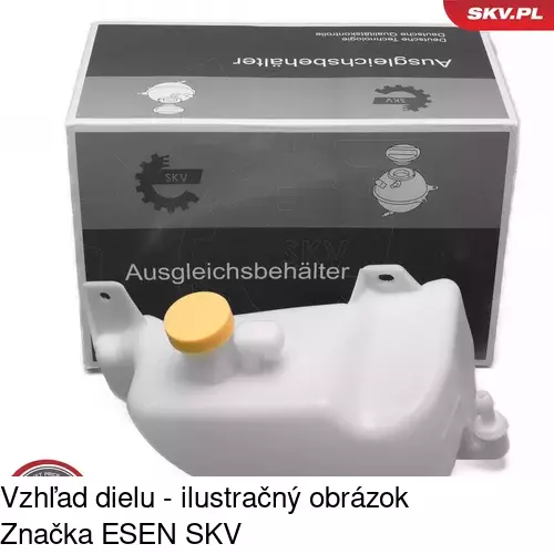 Nádržky vyrovnávacie 2706ZB-1 /POLCAR/