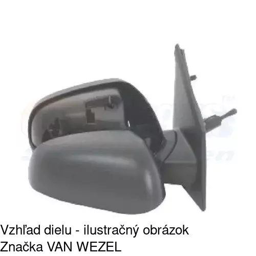 Vonkajšie zrkadlo 2711523M /POLCAR/ - obr. 1