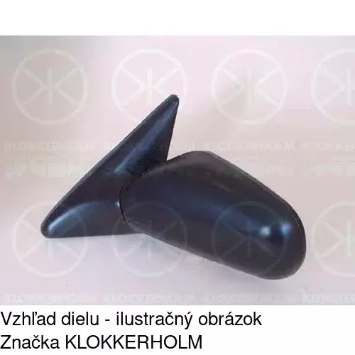 Vonkajšie zrkadlo 2728511E /POLCAR/ - obr. 1