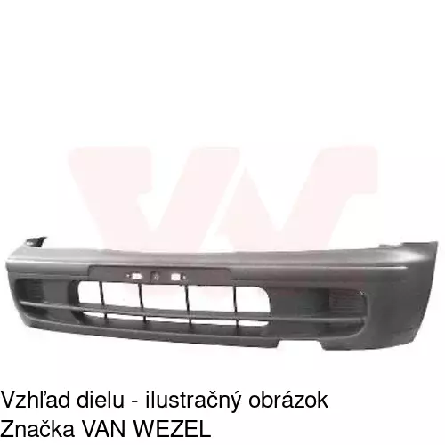 Predný nárazník POLCAR 2731074J