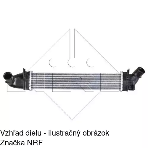 Chladiče vzduchu (Intercoolery) 2800J8-2 /POLCAR/ - obr. 1