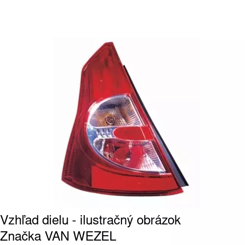 Zadné svetlo 2805870E /POLCAR/ - obr. 2