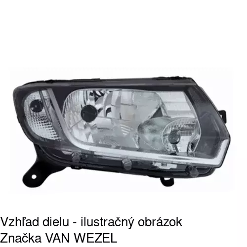Hlavný reflektor 28B2100E /POLCAR/ - obr. 4