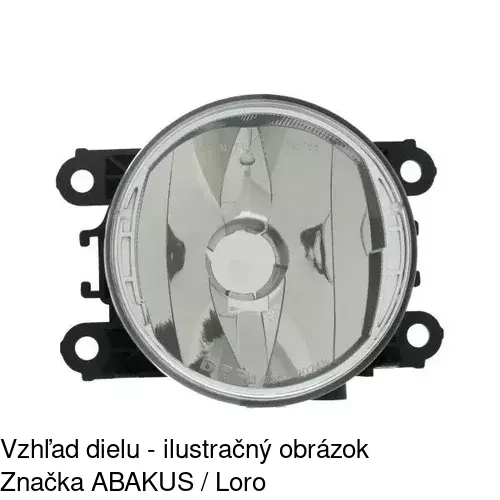 Hmlové svetlo - predné 28M129-E /POLCAR/ - obr. 1