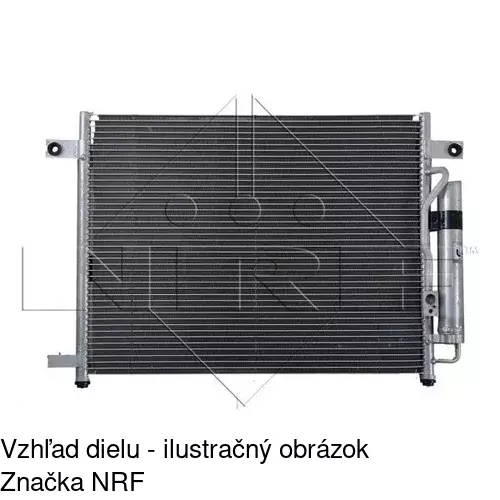 Chladiče klimatizácie 2905K8C1S /POLCAR/ - obr. 1