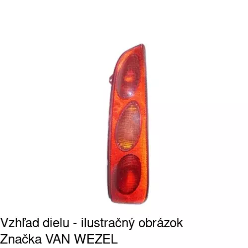 Zadné svetlo 3002870E /POLCAR/ - obr. 3