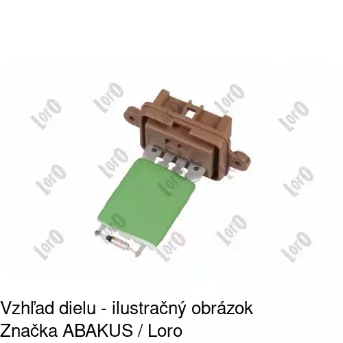 Ovládače klimatizácie 3002KST1X /POLCAR/ - obr. 2