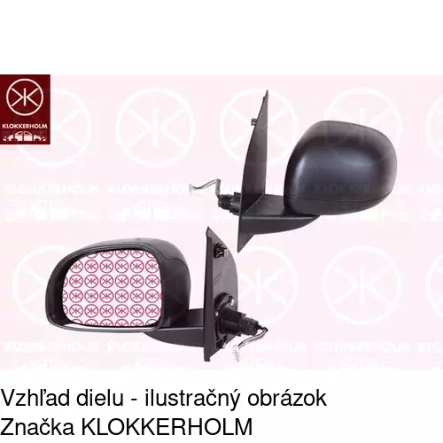 Vonkajšie zrkadlo 3003526E /POLCAR/ - obr. 1