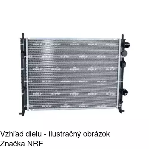 Chladiče vody POLCAR 3005085X