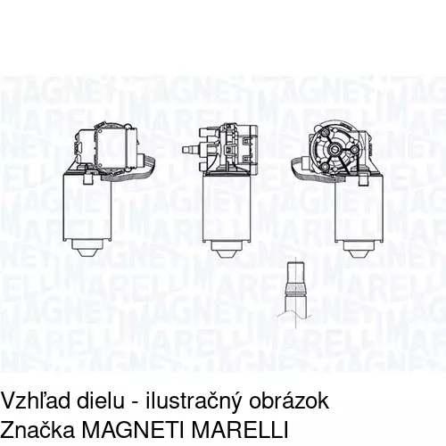 Motorček stieračov 3017SWP1 /POLCAR/ - obr. 1